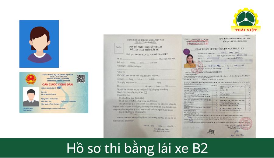 Hồ sơ thi bằng lái xe b2