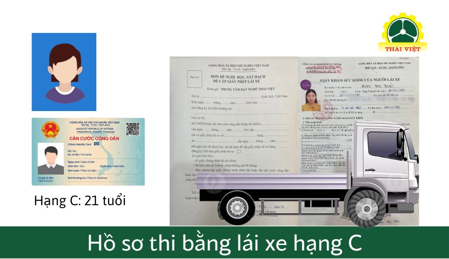 Hồ sơ thi bằng lái xe hạng c