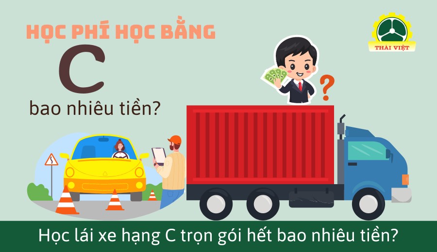 Học lái xe hạng c bao nhiêu tiền