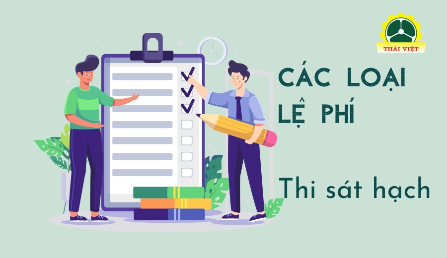 lệ phí thi sát hạch lái xe ô tô